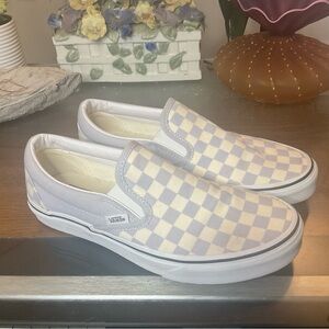 VANS WOMENS CLASSIC SLIP ON SNEAKERS SZ 8.5